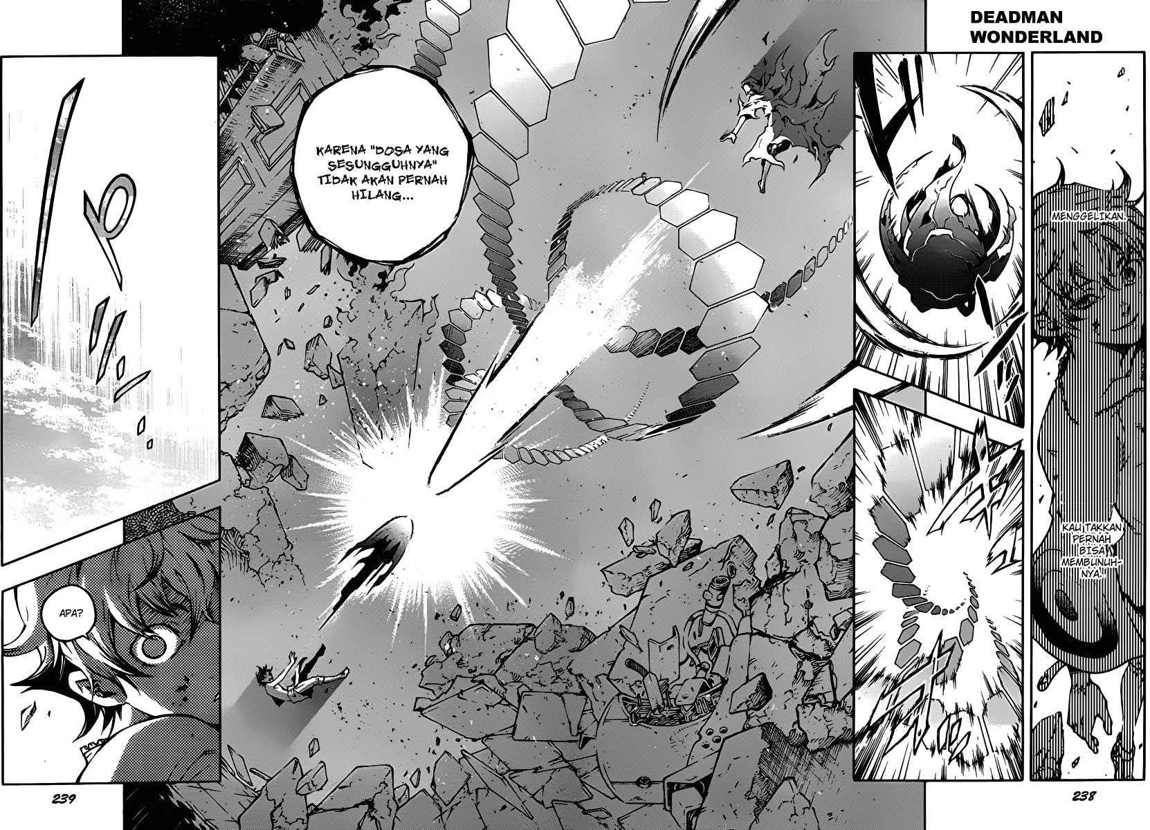 Deadman Wonderland Chapter 40 Gambar 27